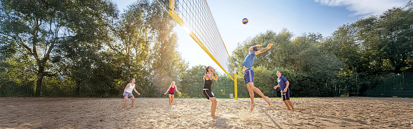 Beachvolleyball Spaß ➤ Robinson Club Fleesensee