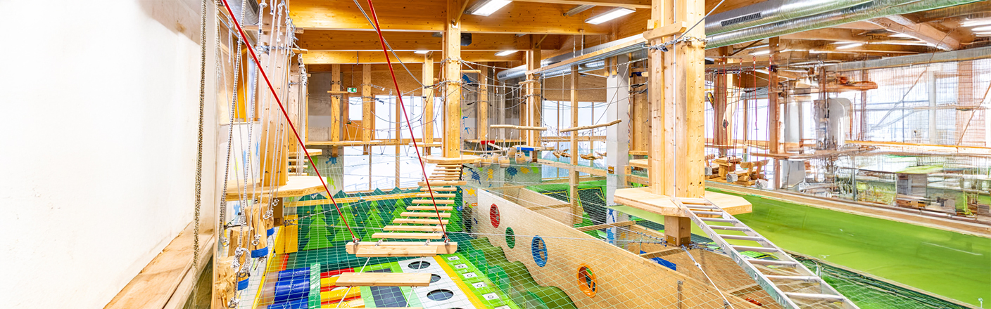 Indoor-Kletterpark – Familotel Feldberger Hof